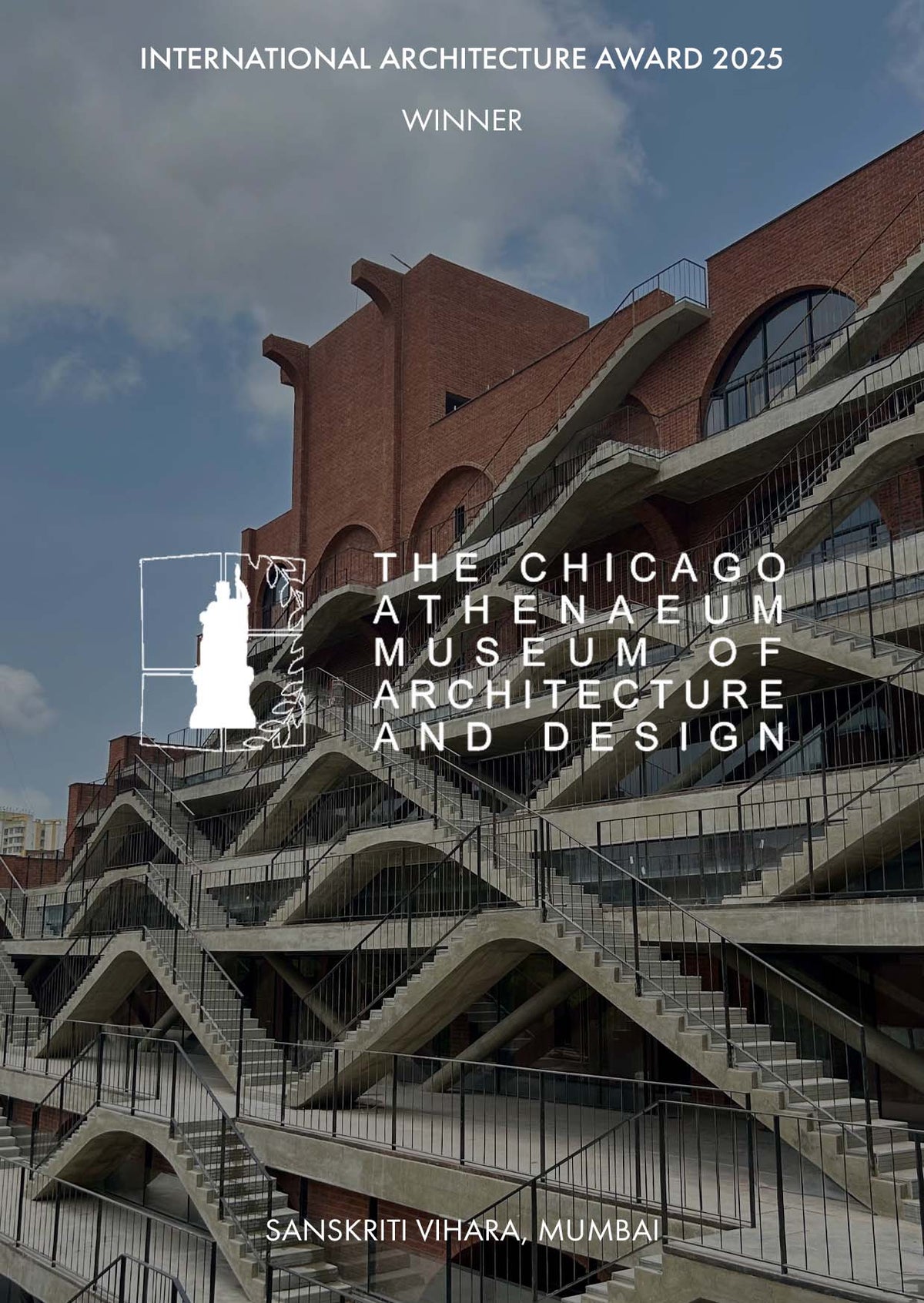 International Architecture Award by The Chicago Athenaeum Museum of Architecture and Design for ‘Sanskriti Vihara’